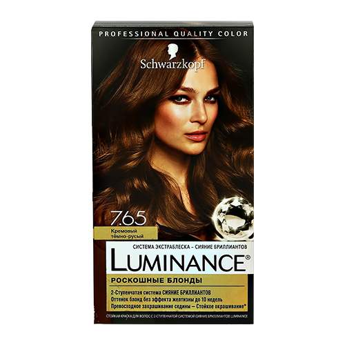 

Краска для волос LUMINANCE тон 7.65 Кремовый темно-русый