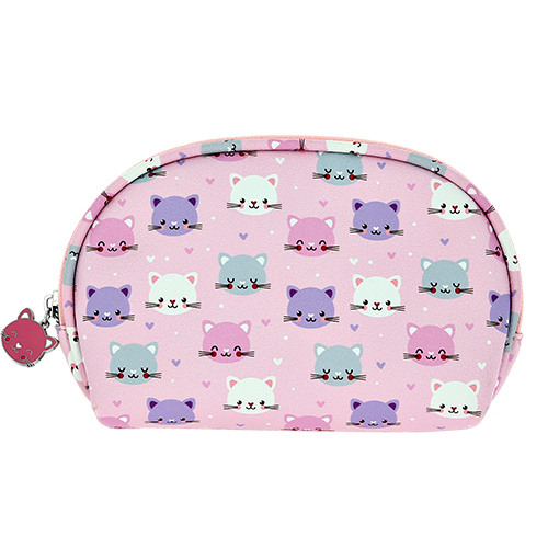 

Косметичка MISS PINKY CUTE CATS овальная розовая