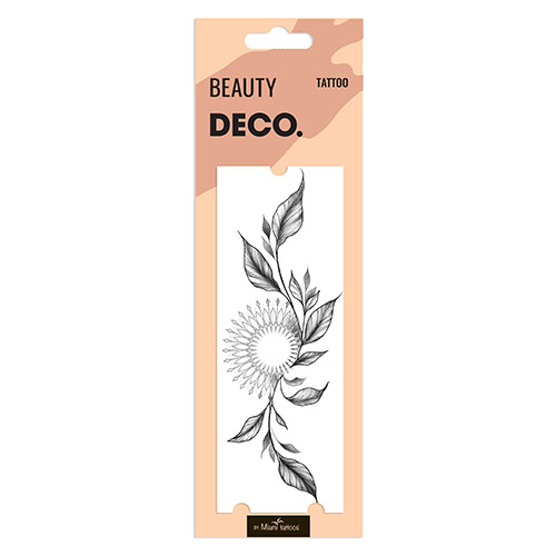 

Татуировка для тела DECO. REAL TATTOO by Miami tattoos переводная Brunch of sun