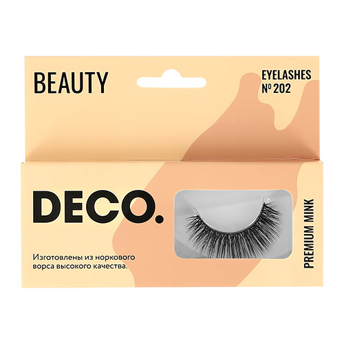 

Накладные ресницы DECO. PREMIUM MINK норковые 01