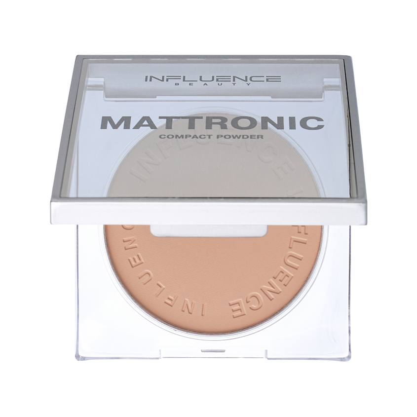 Пудра для лица INFLUENCE BEAUTY MATTRONIC компактная с эффектом рассеянного света тон 01 Light