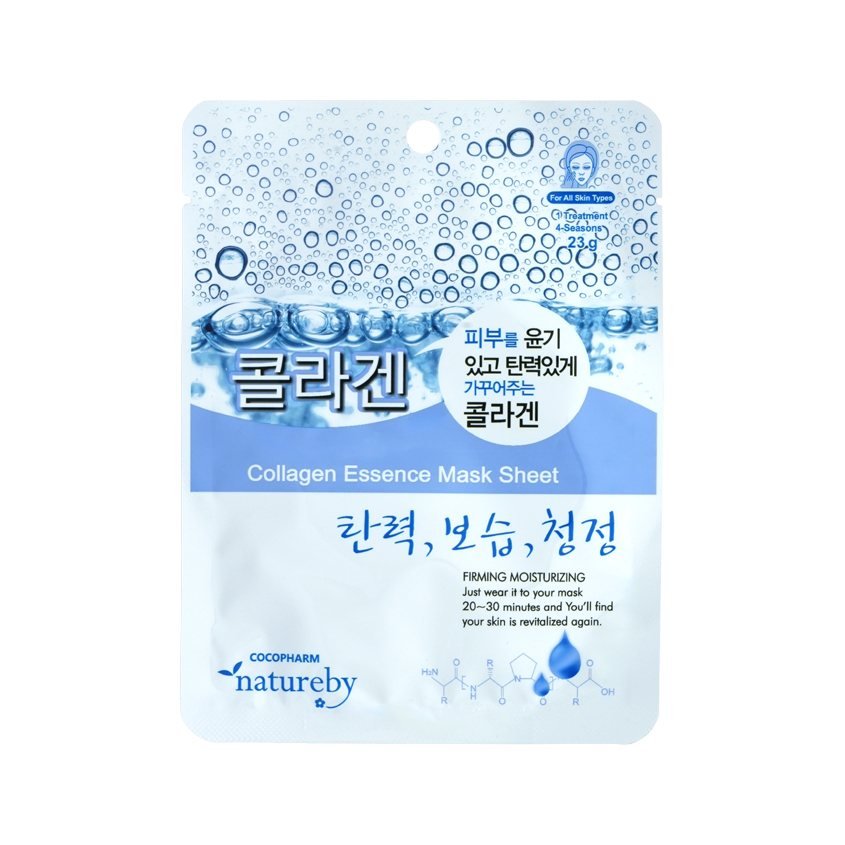 Маска для лица COCOPHARM с коллагеном 23 мл
