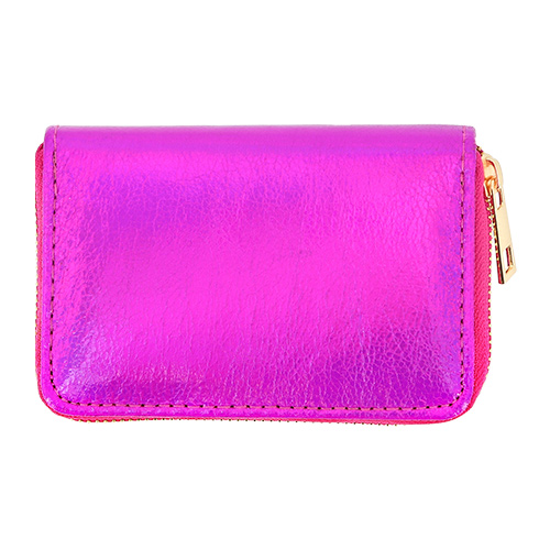 

Кошелек LADY PINK розовый голографический маленький