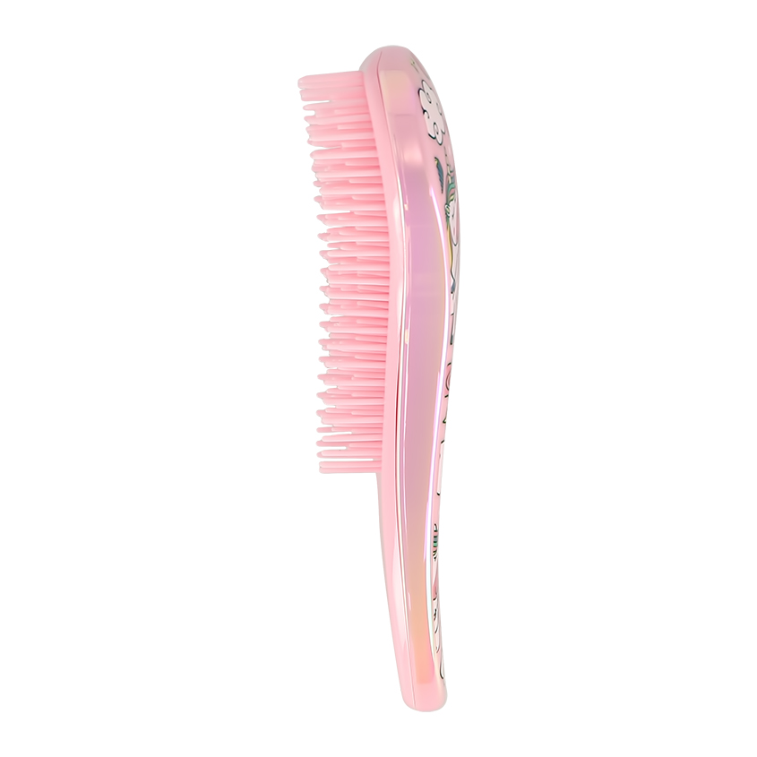 Расческа для волос распутывающая `MISS PINKY` с принтом единороги
