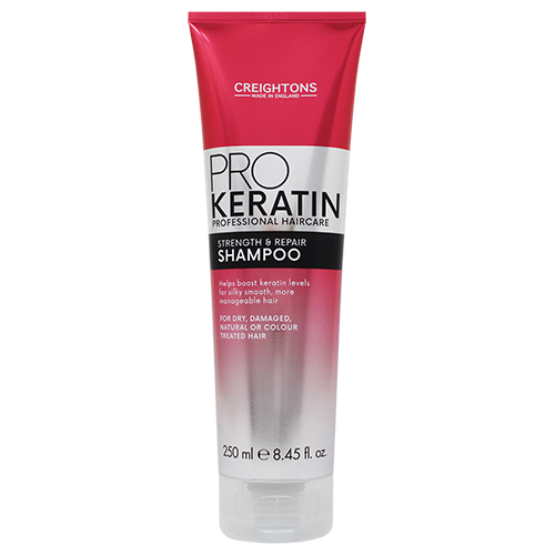 Шампунь для волос CREIGHTONS KERATIN PRO с кератином укрепляющий и увлажняющий 250 мл