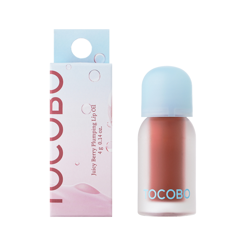 Масло для губ `TOCOBO` 04 BIITER BROWN для придания объема губам 4 г