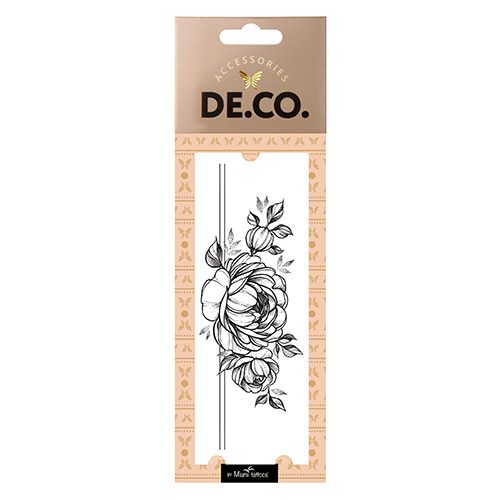

Татуировка для тела DECO. REAL TATTOO by Miami tattoos переводная Flower Bud