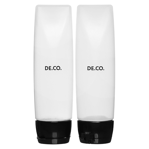 

Набор дорожных флаконов DECO. 2 шт флип-топ