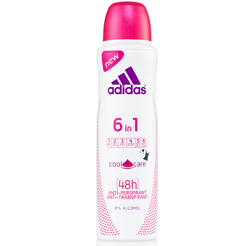 

Део-спрей жен. ADIDAS COOL & CARE 6 в 1 антиперспирант 150 мл