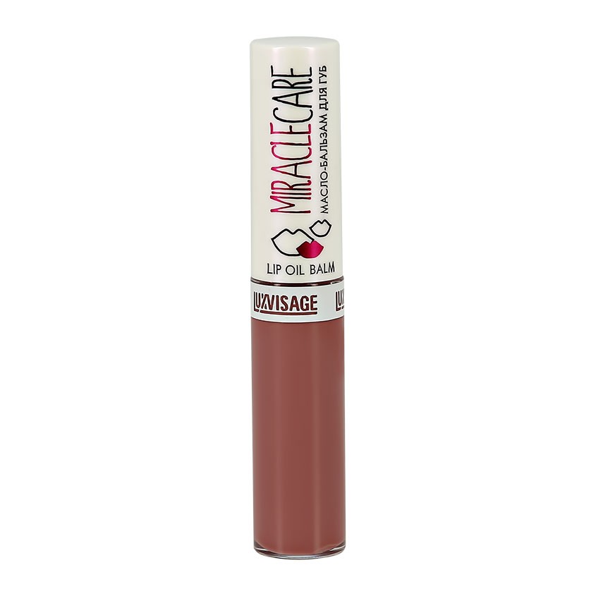 Масло-бальзам для губ LUXVISAGE MIRACLE CARE тон 101 Powder rose luxvisage масло бальзам для губ luxvisage miracle care тон 105 berry rose