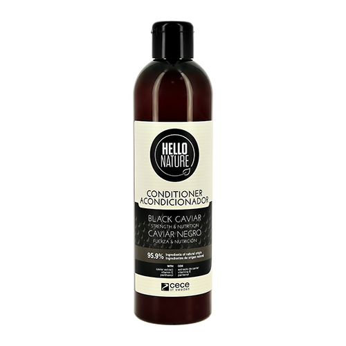 

Кондиционер для волос HELLO NATURE BLACK CAVIAR с экстрактом черной икры укрепление и питание 300 мл