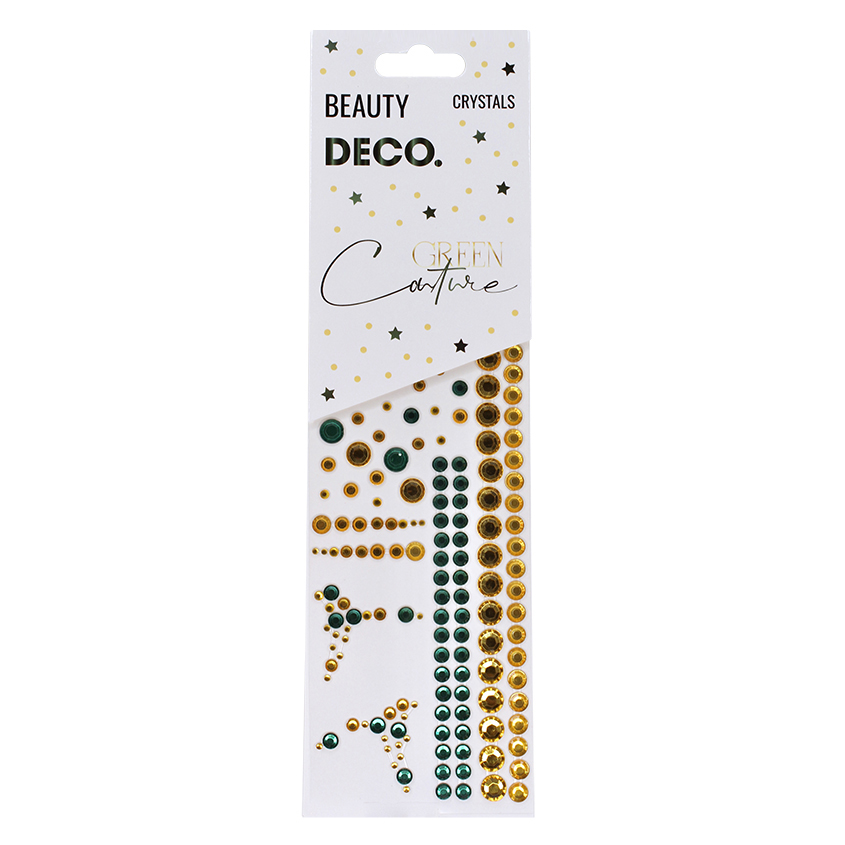 

Кристаллы для лица и тела DECO. GREEN COUTURE by Miami tattoos Party mood