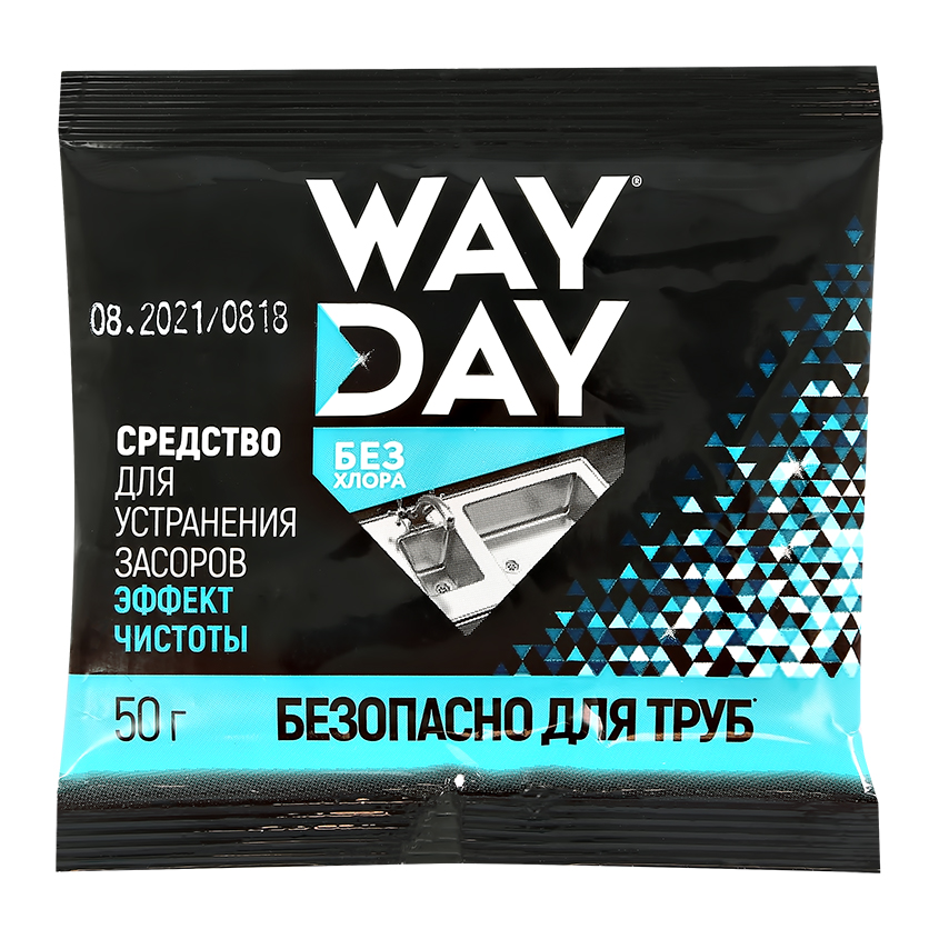 

Средство для устранения засоров WAY DAY Эффект Чистоты