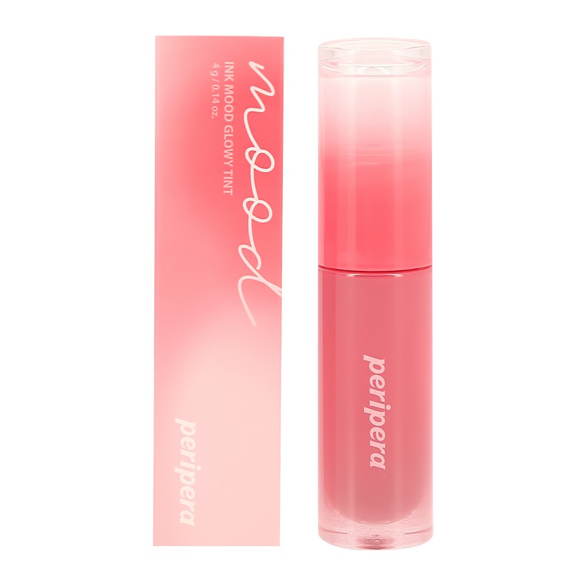 PERIPERA Тинт для губ PERIPERA INK MOOD GLOWY TINT жидкий тон 03 rose in mind