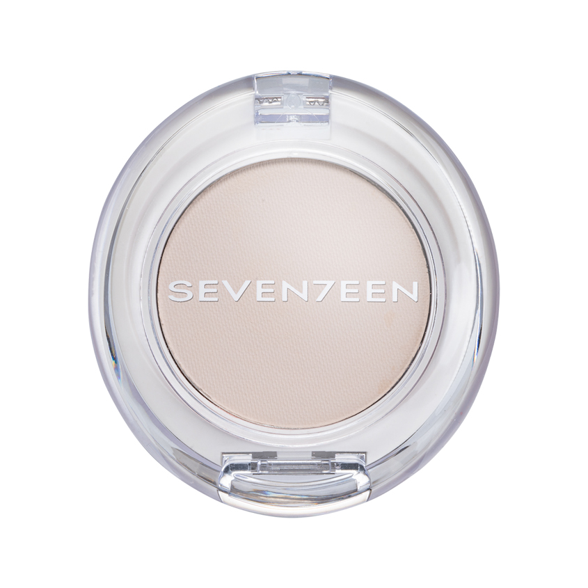 Тени для век SEVENTEEN SILKY SHADOW BASE компактные базовые тон 110 Молочный