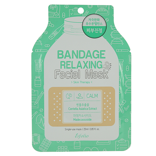 

Маска для лица ESFOLIO BANDAGE успокаивающая 25 мл