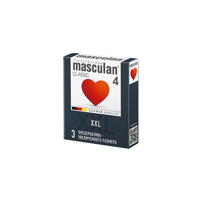 Презервативы MASCULAN 4 classic увеличенных размеров, розового цвета 3 шт презервативы masculan 4 classic xxl 3 шт