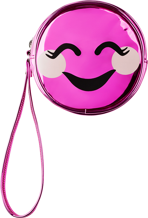 

Косметичка круглая SMILE LADY PINK UNUSUAL малиновая