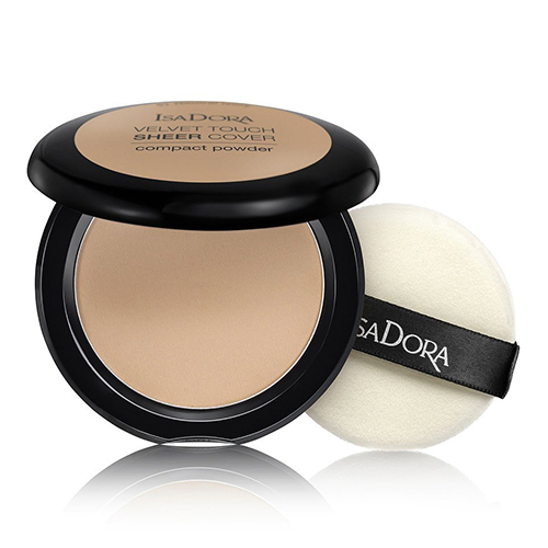 

Пудра компактная для лица ISADORA VELVET TOUCH sheer cover compact тон 45