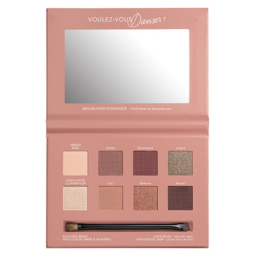 

Палетка теней для век BOURJOIS тон 01 place de lopera rose nude edition