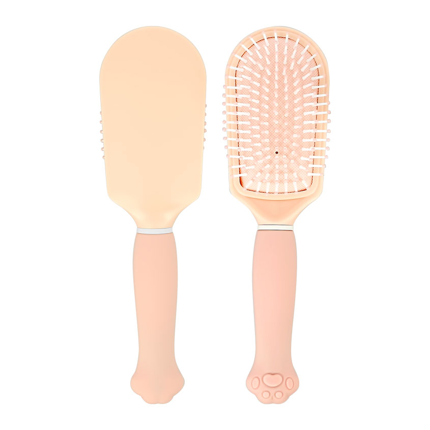 

Расческа для волос LADY PINK массажная с ручкой в форме лапки