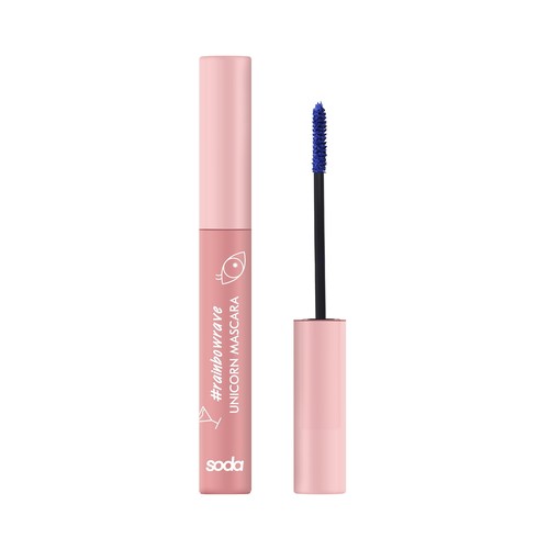 Тушь для ресниц SODA UNICORN MASCARA цветная тон 105 baby blue