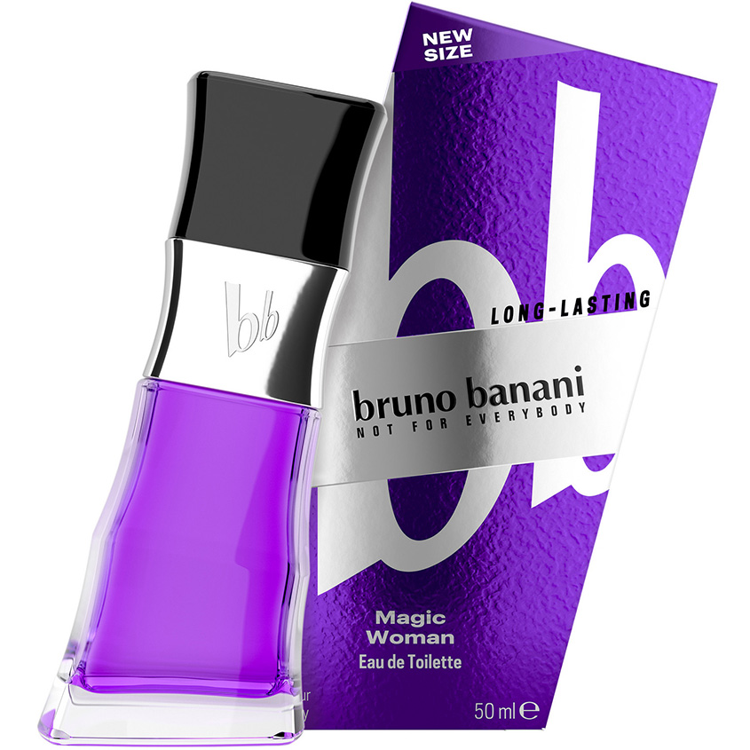 

Туалетная вода BRUNO BANANI MAGIC WOMAN жен. 50 мл