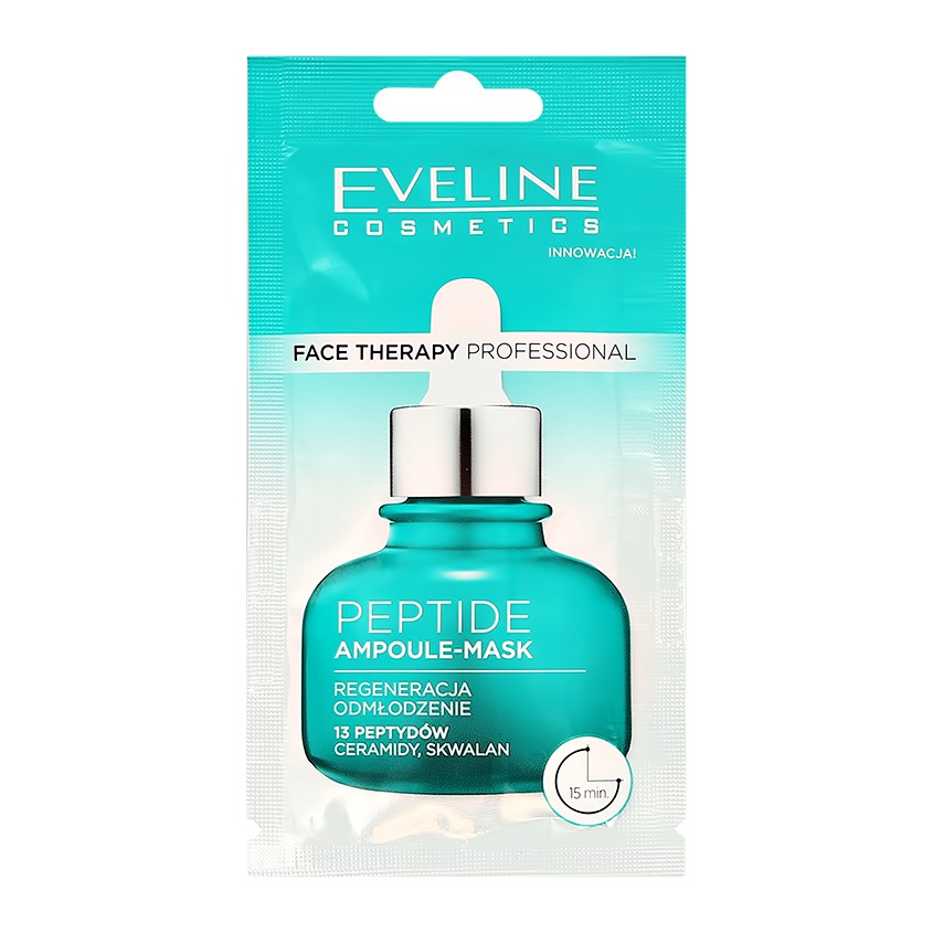 

Маска для лица EVELINE FACE THERAPY PROFESSIONAL с пептидами 8 мл