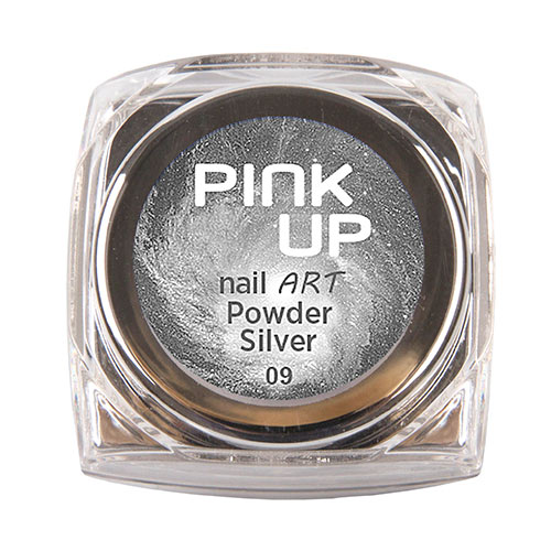 

Втирка для ногтей PINK UP NAIL ART тон Silver 3 гр