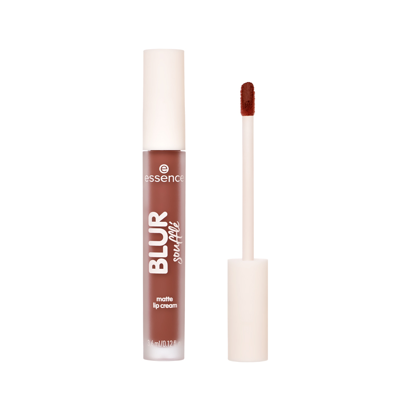 Помада для губ ESSENCE BLUR SOUFFLE жидкая с матовым фишинем тон 02 Spice filter