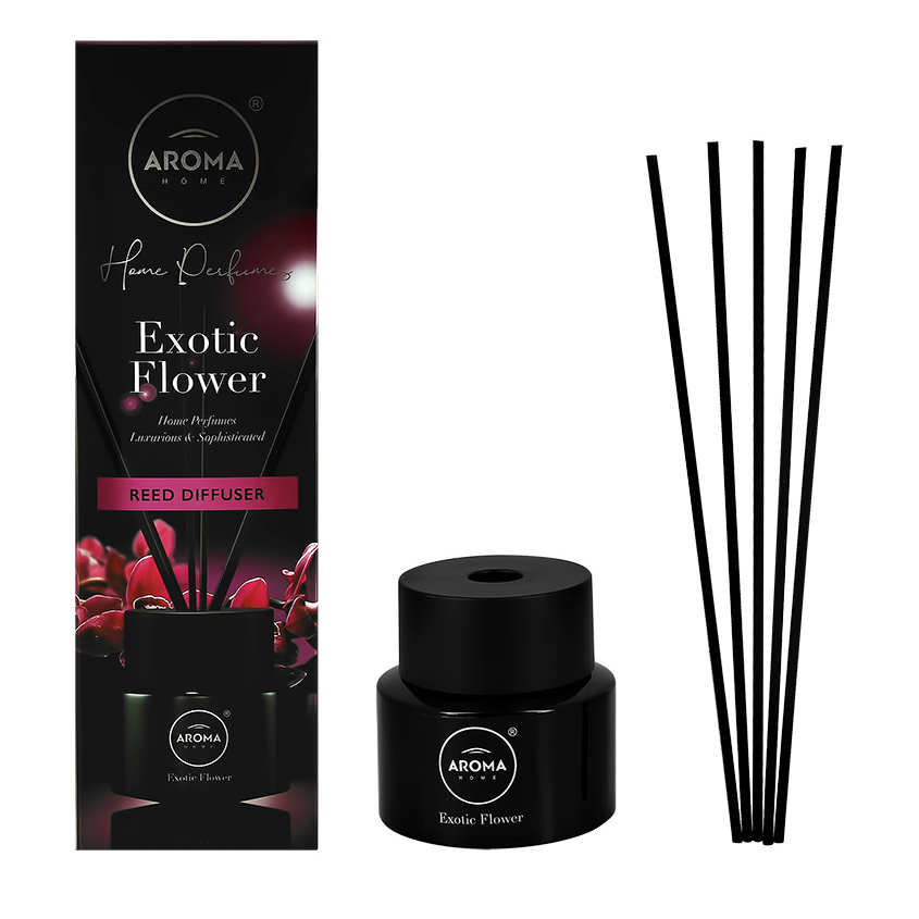 

Интерьерные духи AROMA HOME BLACK Экзотический цветок 100 мл