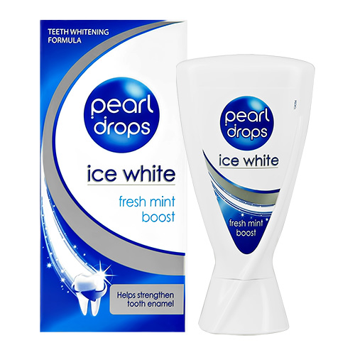 Паста зубная PEARL DROPS ICE WHITE отбеливающая 50 мл