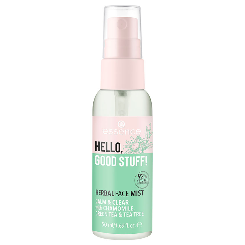 Спрей для лица ESSENCE HELLO, GOOD STUFF! успокаивающий и очищающий 50 мл