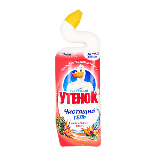 

Чистящее средство ТУАЛЕТНЫЙ УТЕНОК Цитрусовый вихрь 750 мл