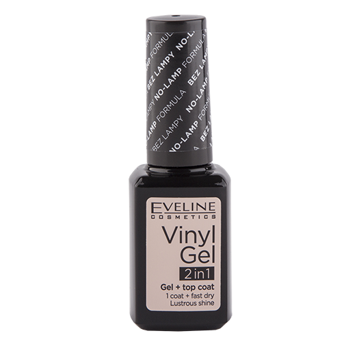 

Лак для ногтей EVELINE VINYL GEL 2 IN 1 тон 202 без использования лампы 12 мл