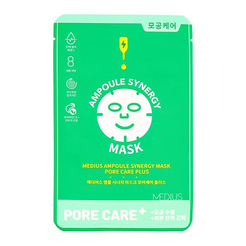 

Маска для лица MEDIUS AMPOULE SYNERGY MASK сужающая поры 25 мл