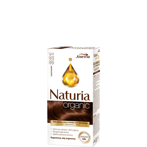 

Краска для волос JOANNA NATURIA ORGANIC тон 321 каштановый
