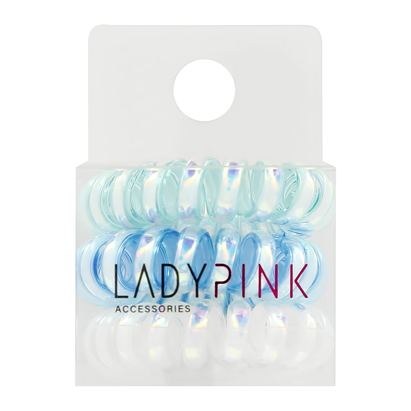 Набор резинок `LADY PINK` `BASIC` SLINKY box 3 шт