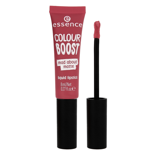 Помада для губ `ESSENCE` COLOUR BOOST MAD ABOUT MATTE тон 04 жидкая матовая
