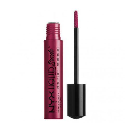 

Помада для губ NYX PROFESSIONAL MAKEUP LIQUID SUEDE CREAM LIPSTICK тон 34 Pure Society жидкая металлик