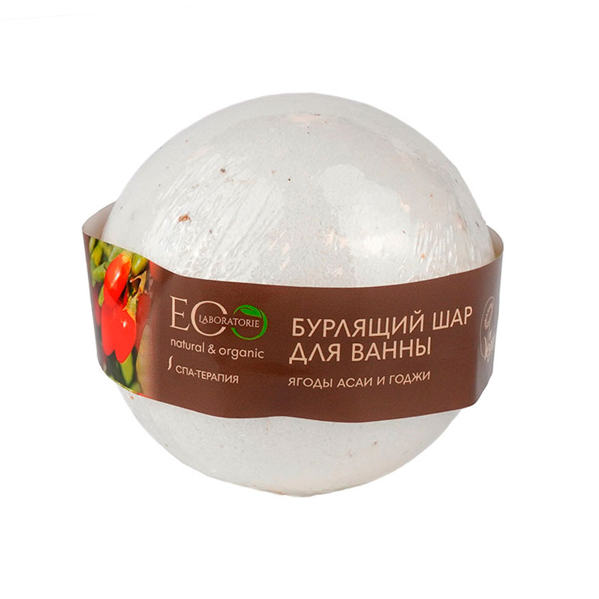 

Бурлящий шар для ванны EO LABORATORIE Ягоды асаи и годжи 220 г