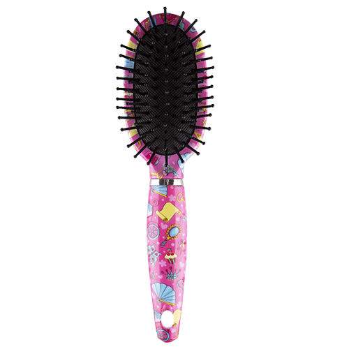 

Расческа для волос MISS PINKY BRIGHT pink круглая