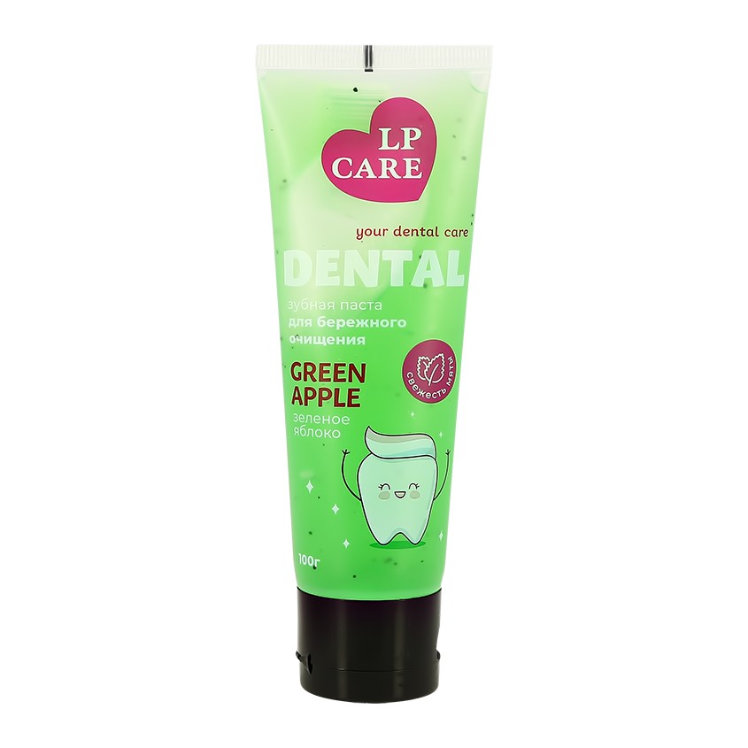 Паста зубная `LP CARE` DENTAL Green apple 100 мл