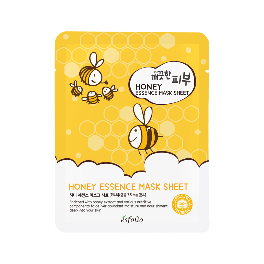 Маска для лица ESFOLIO медовая 25 мл