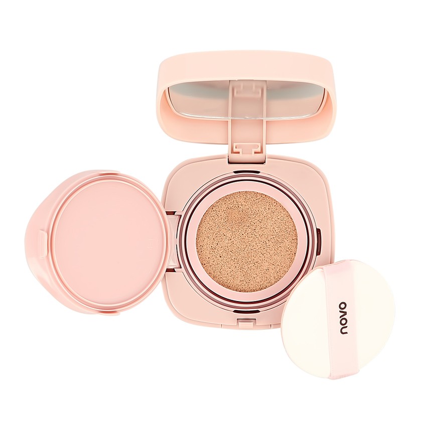 Основа-кушон тональная для лица NOVO LIGHT AIRY CUSHION тон 02 hojo основа кушон тональная для лица hojo light airy cushion тон 01