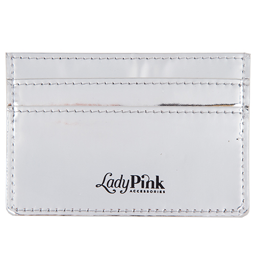 

Кардхолдер LADY PINK METAL SHOCK серебряный металлик