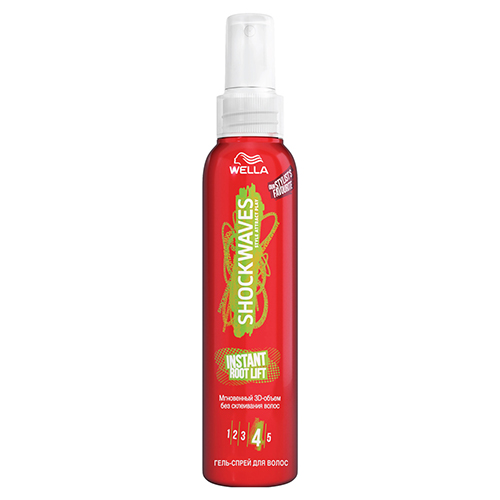 

Гель-спрей для волос WELLA SHOCKWAVES Instant root lift 150 мл