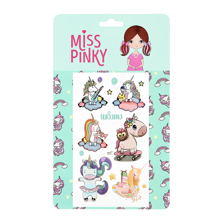 Татуировки переводные MISS PINKY BASIC 9,5x5,7