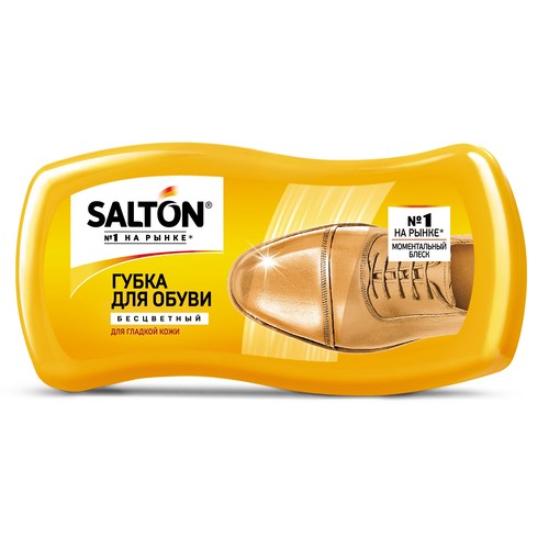 

Губка для обуви SALTON ВОЛНА для гладкой кожи бесцветная