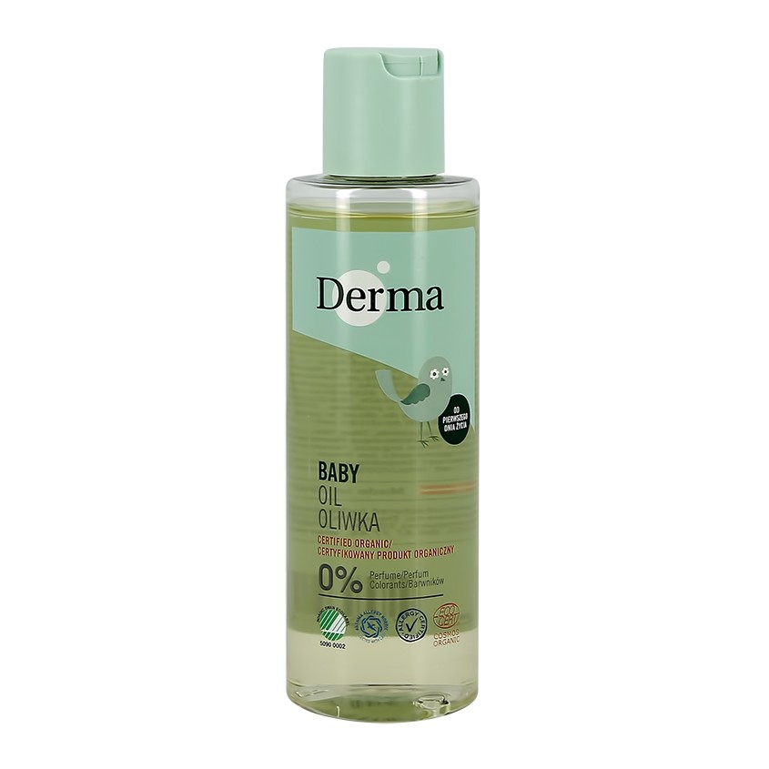 цена DERMA Масло детское DERMA BABY 150 мл